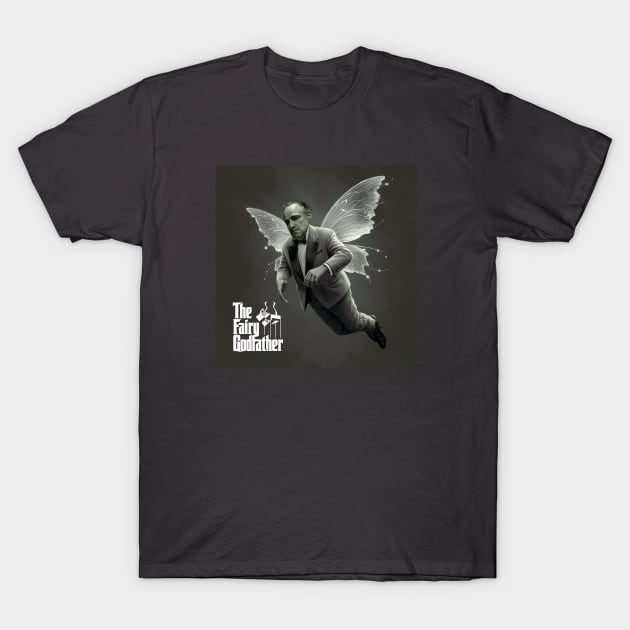 The Fairy Godfather T-Shirt by Dizgraceland